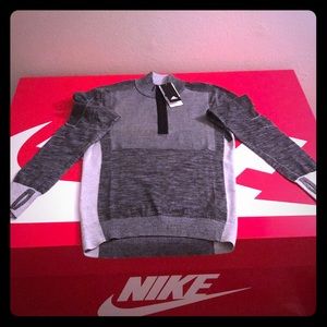 Adidas Primeknit 1/2 zip sweater Sz M